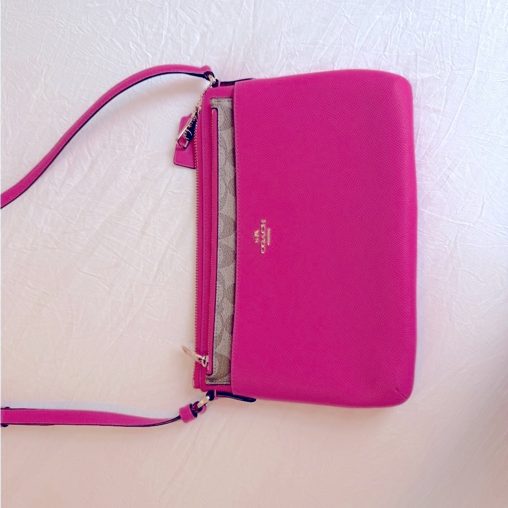 Coach Fuchsia Crossbody Bag